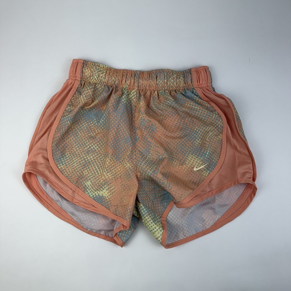 New Womens Nike Dri-FIT Tempo Orange Lightweight Running Shorts Size XSmall NWT